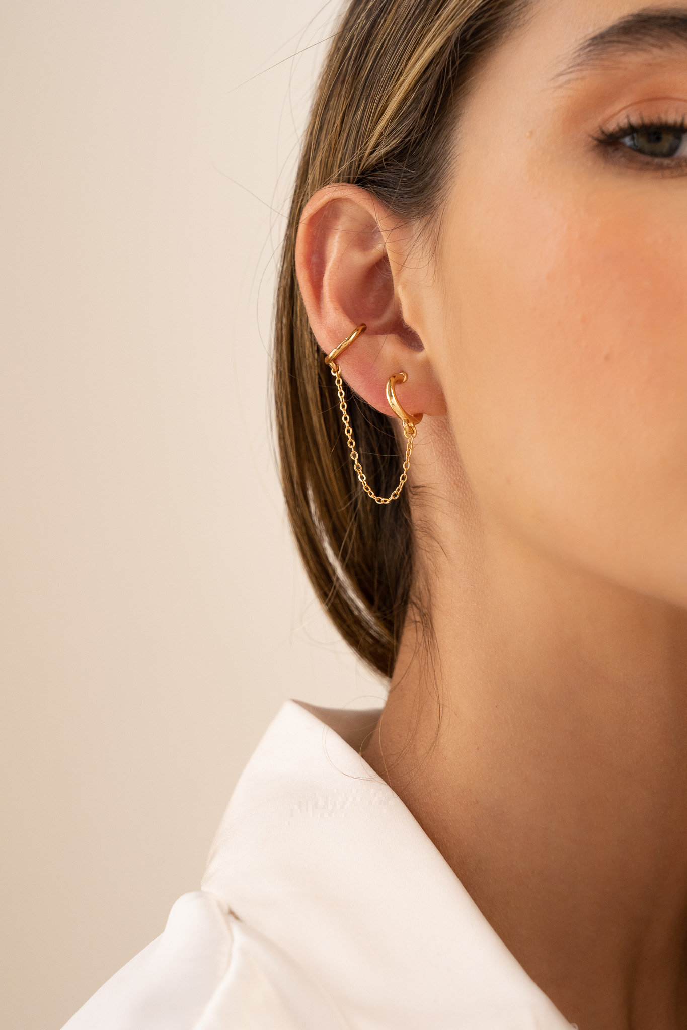 Earcuff con Cadena