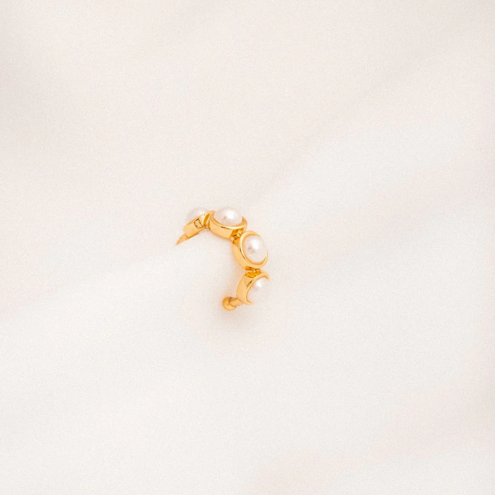 Earcuff Perlas XL