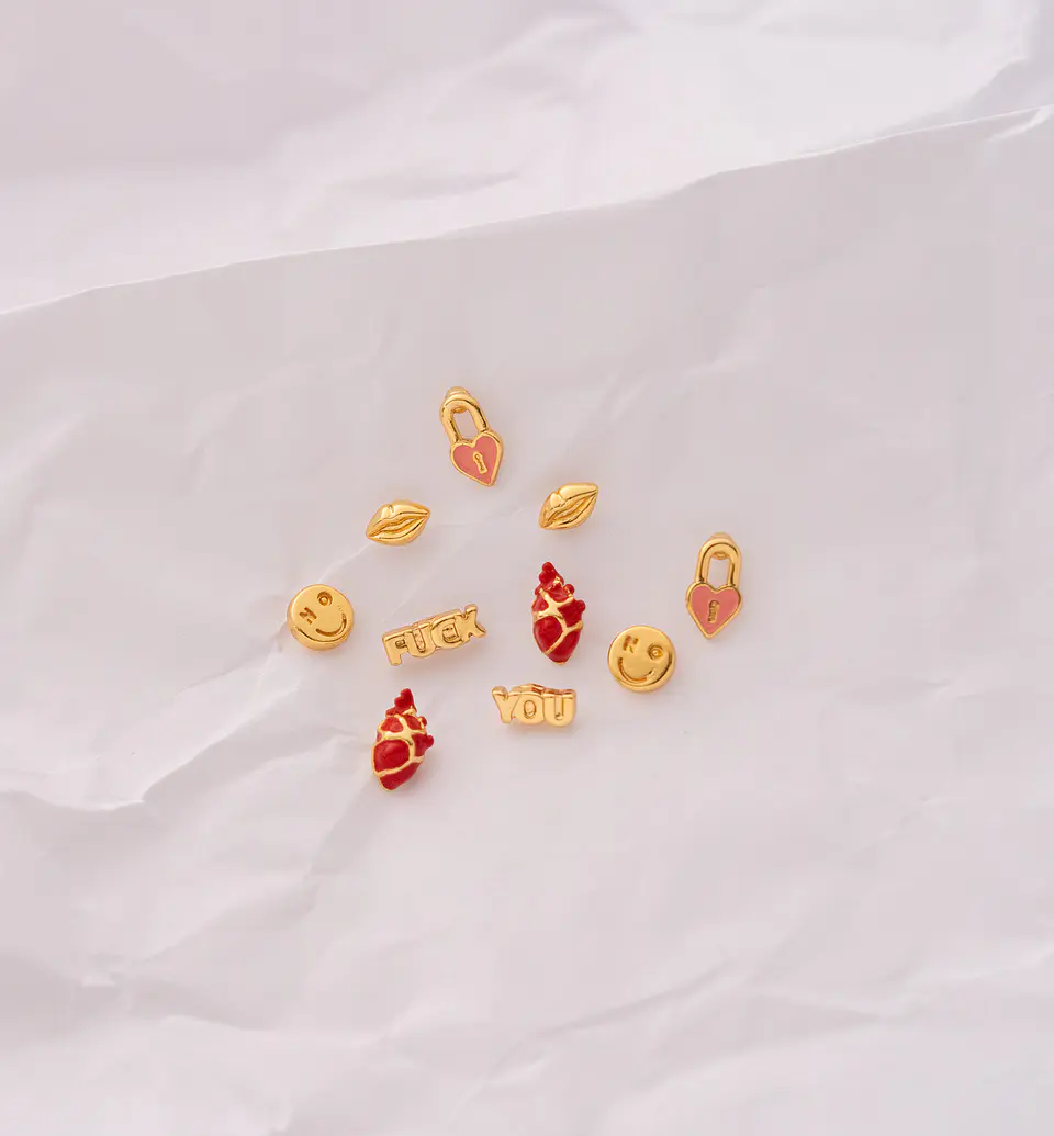 Set X5 Pares de Aros 4