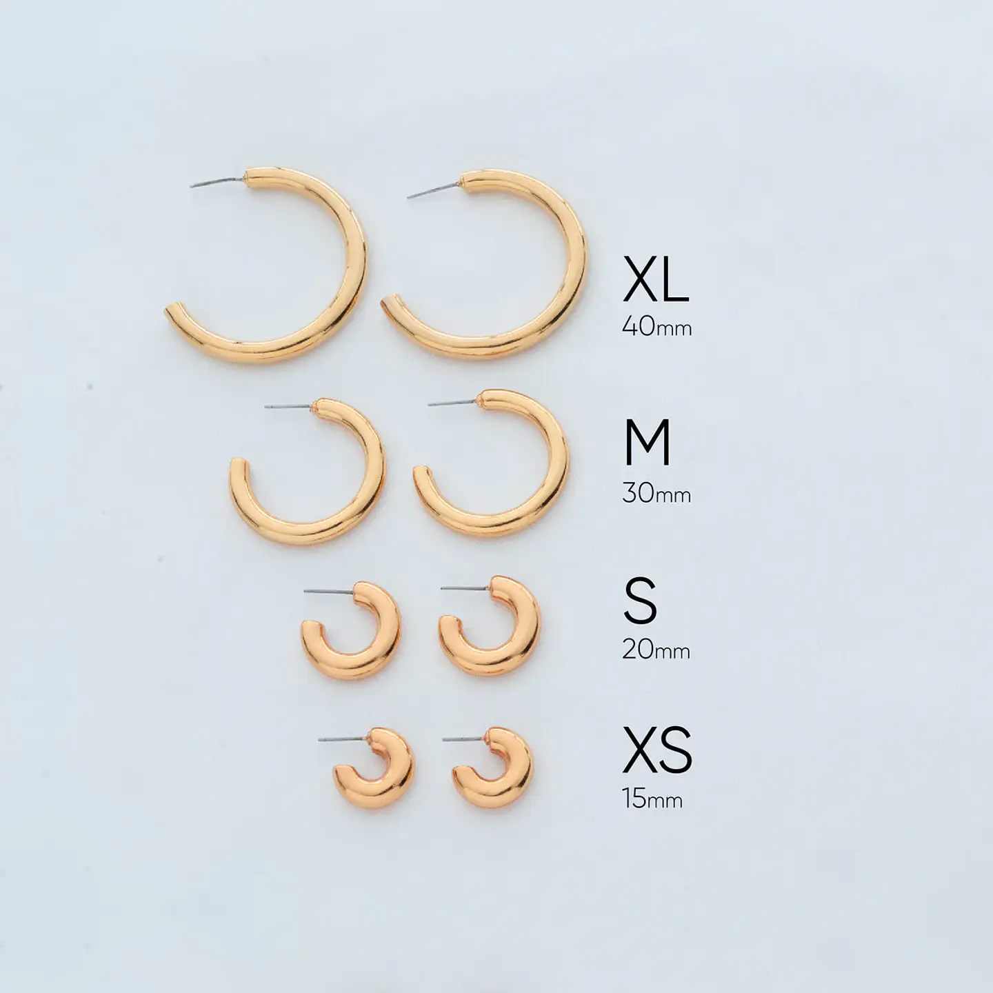 Argollas Oro Xs 2