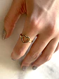 Anillo Corazon Negro - Miniatura 2