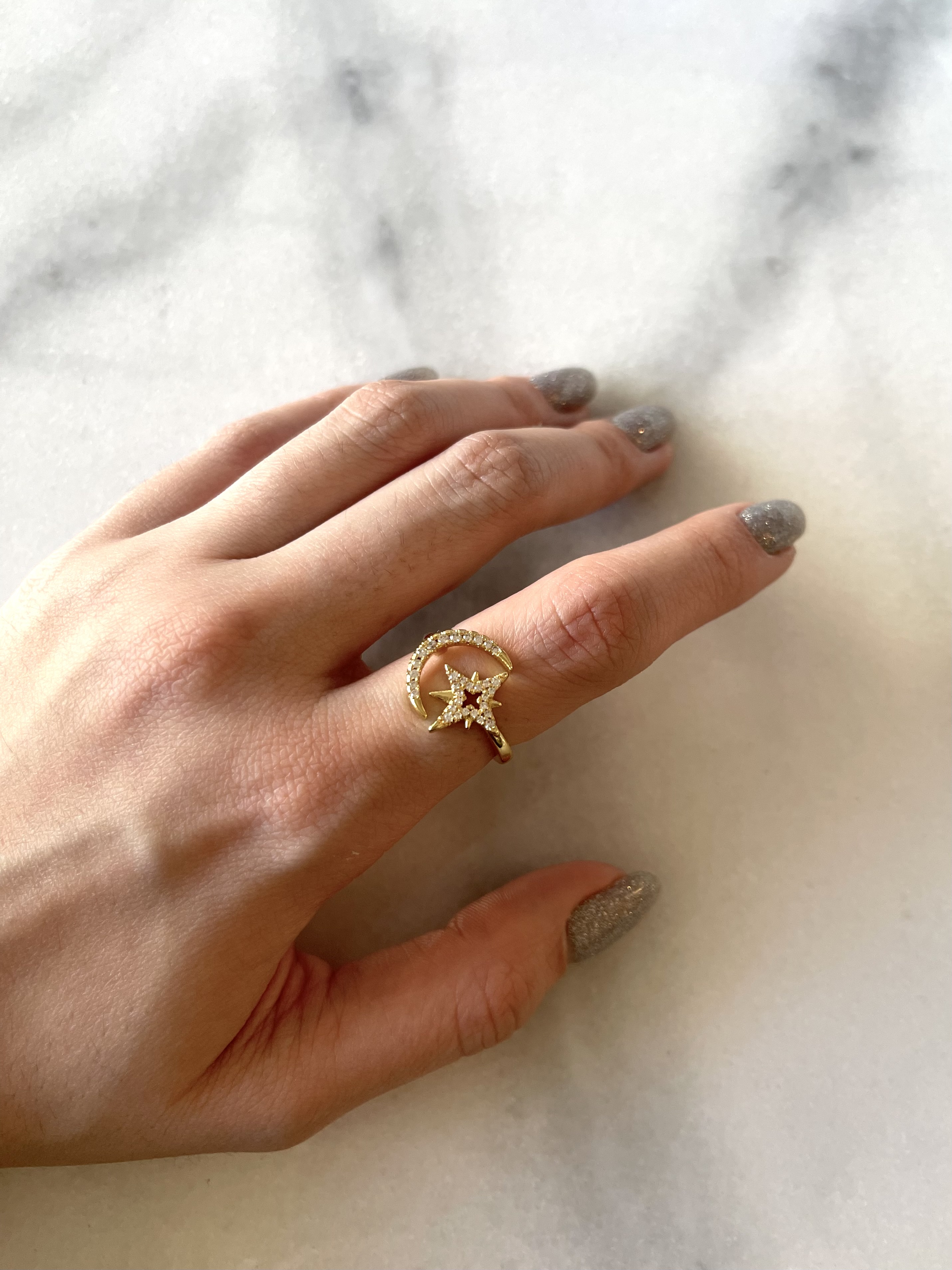 Anillo Estrella 7 puntas