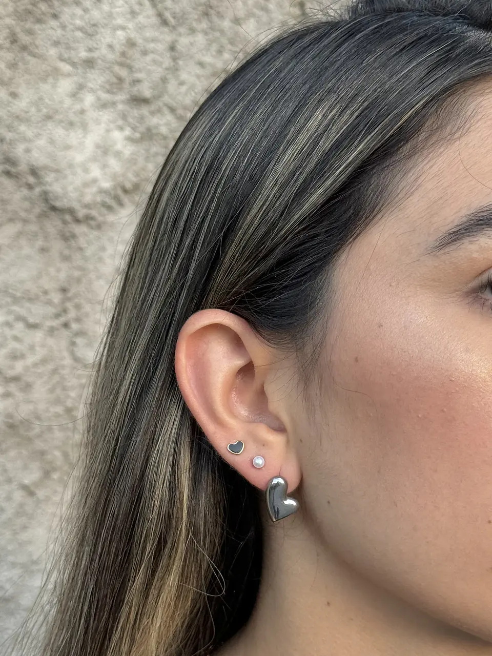 Aros Glam Plata 2