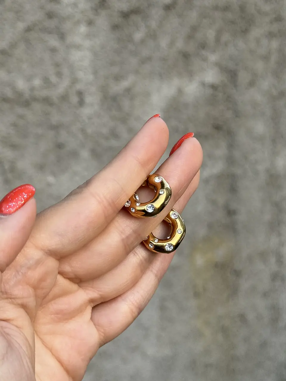 Argollas Cristal  3