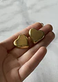Aros Corazones Gold - Miniatura 2