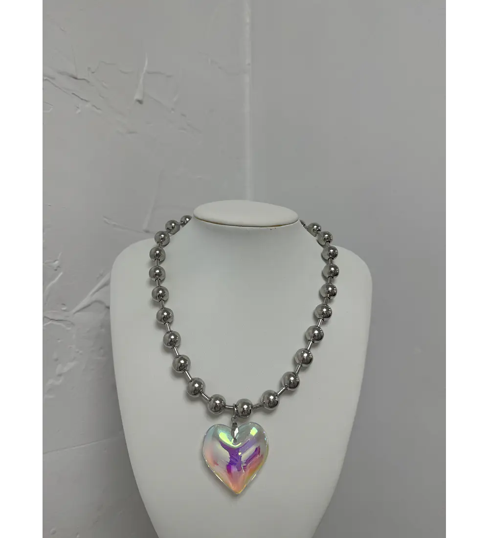 Collar Magenta Tornasol