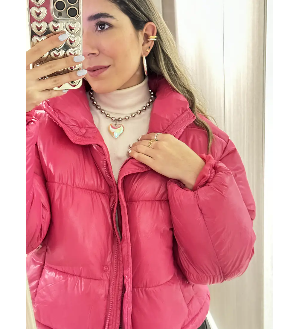 Collar Magenta Tornasol