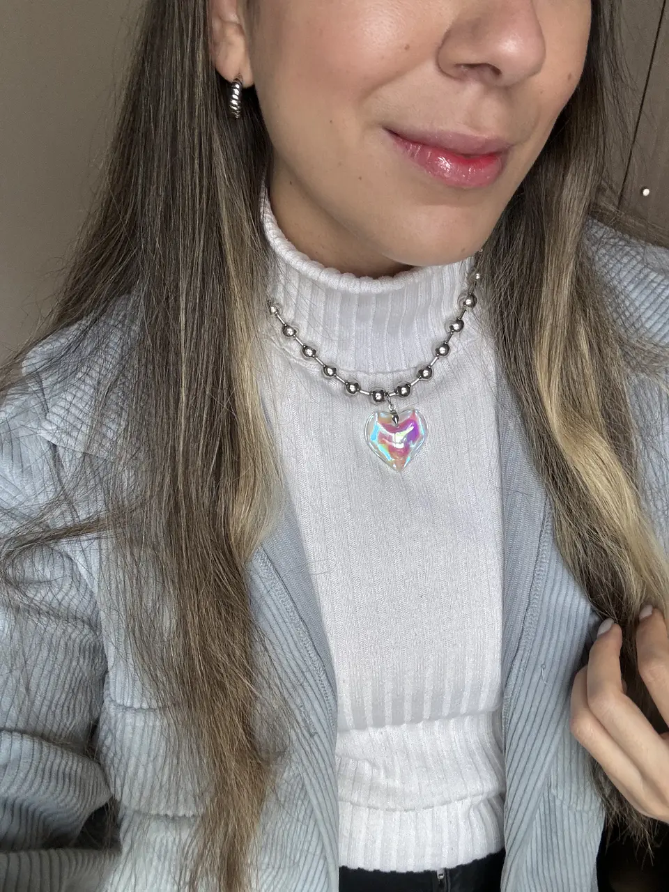Collar Magenta Tornasol 3