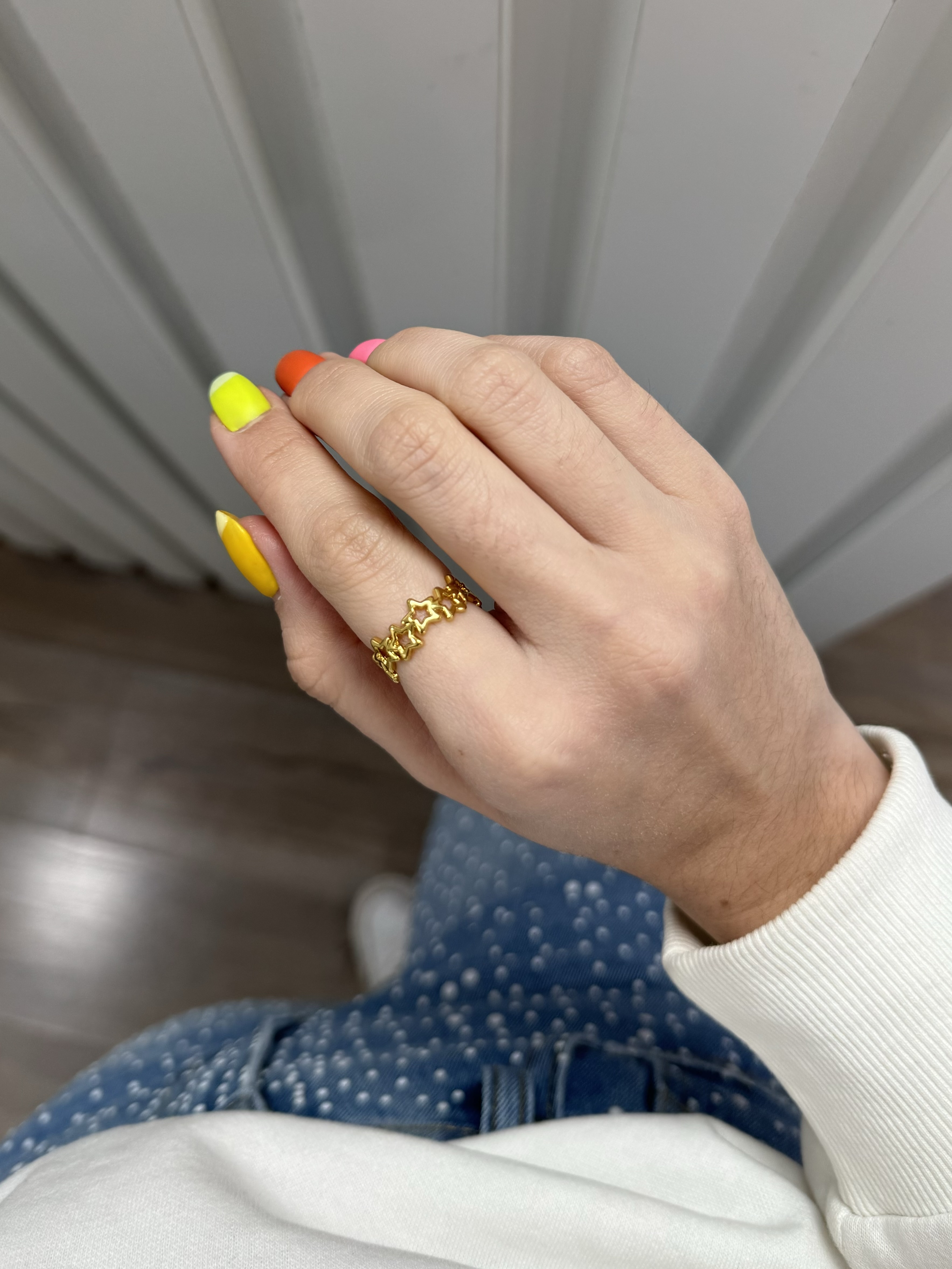 Anillo Estrellas Corridas