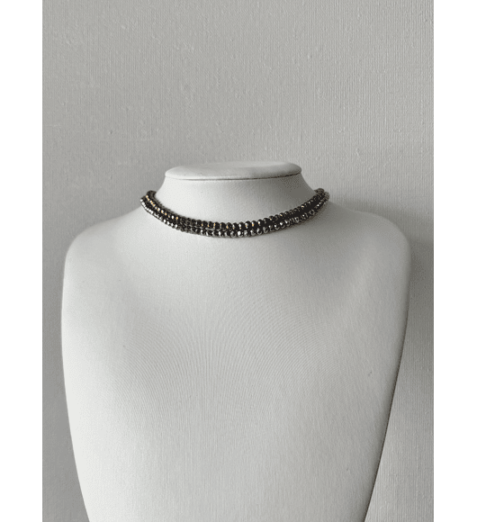 Collar ajustable cristales