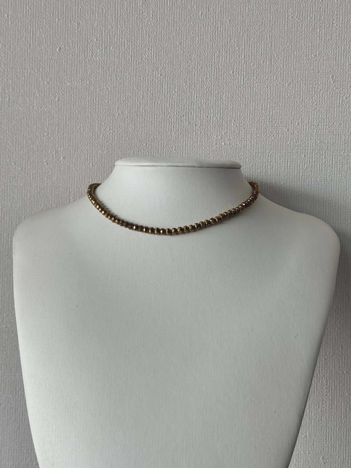 Collar ajustable cristales 4