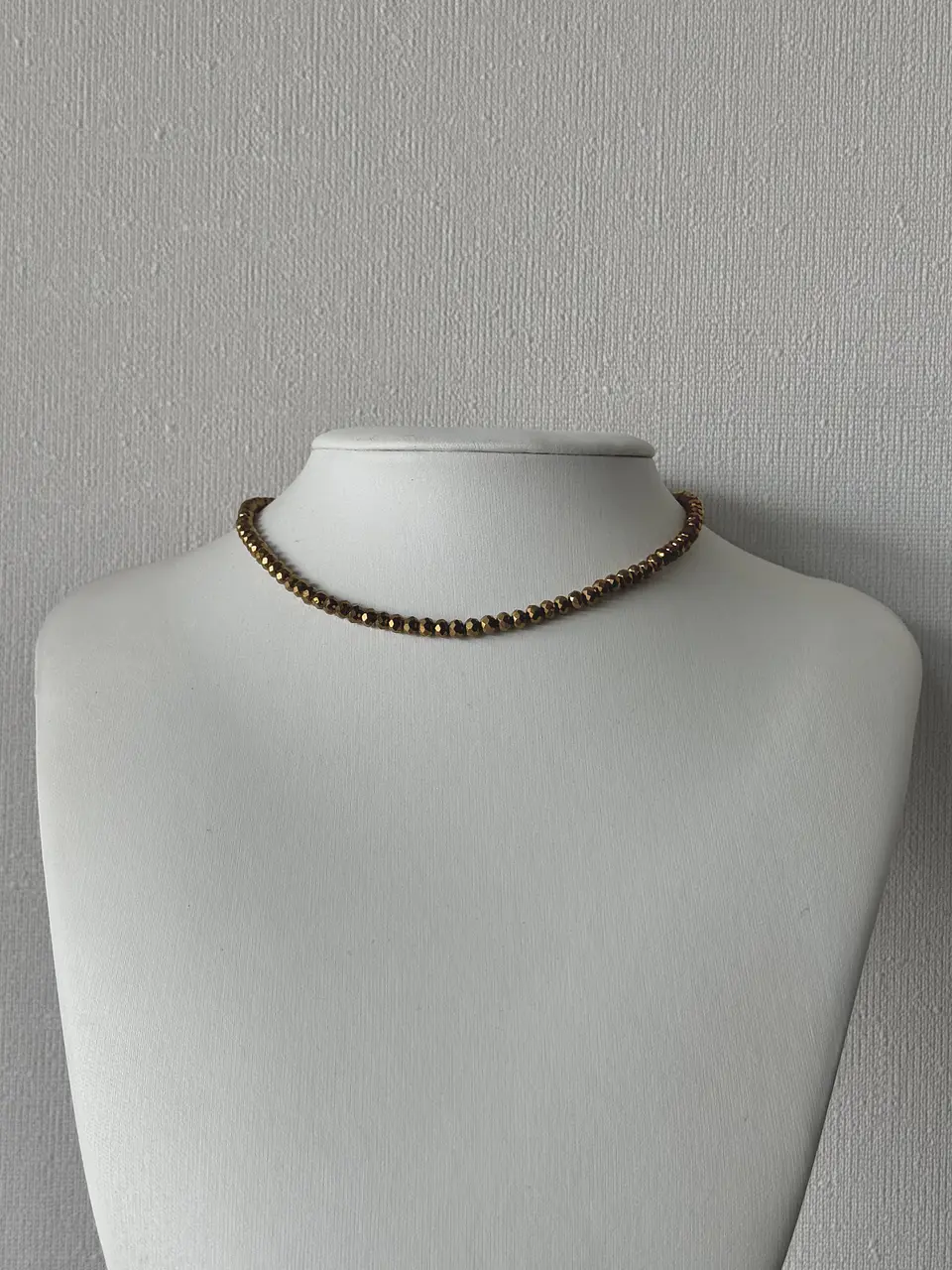 Collar ajustable cristales 4