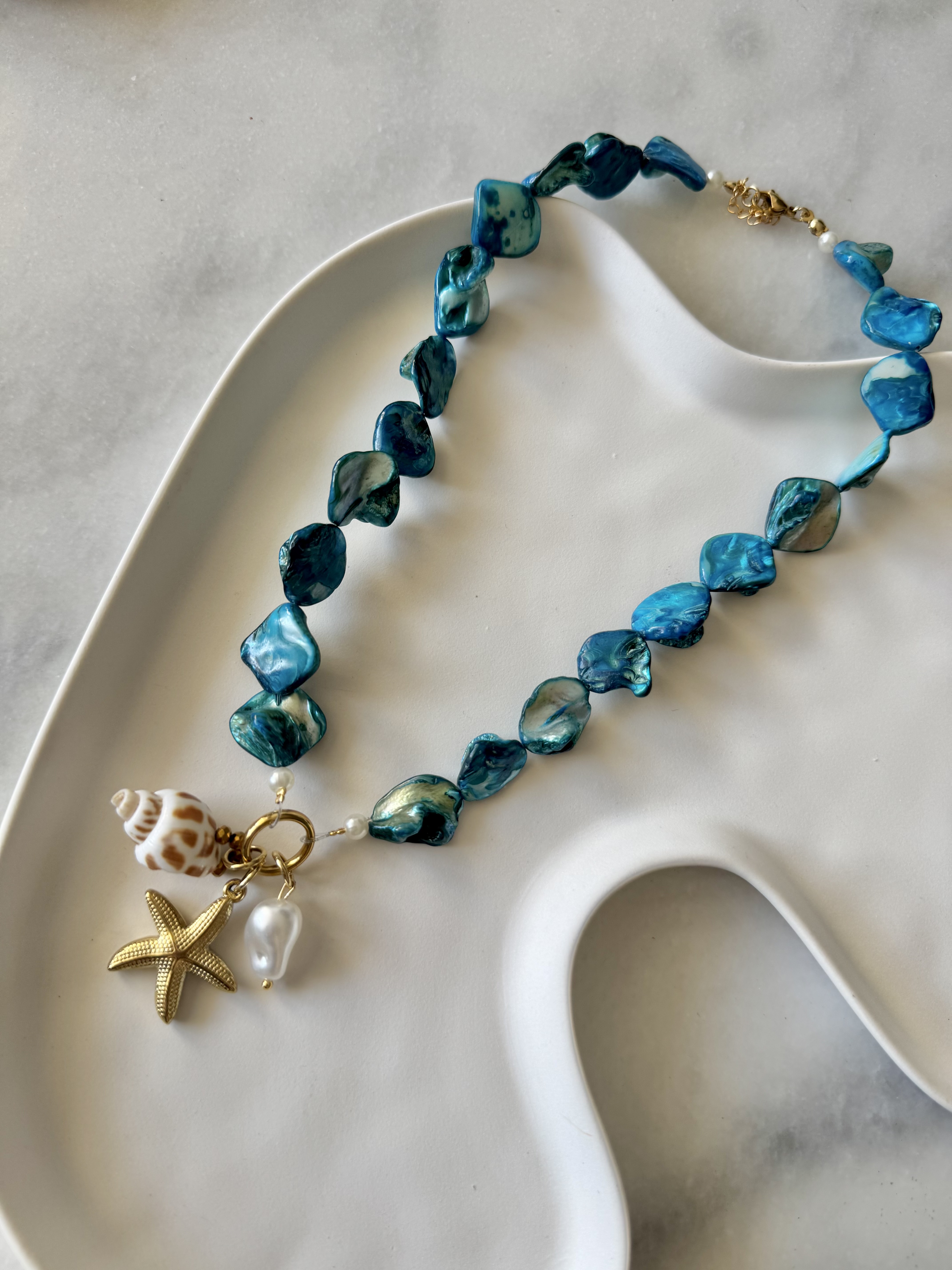 Collar Helena Azul
