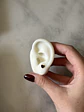 Aros Corazon Negro S - Miniatura 1