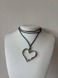 Cuerito Corazon Plateado - Miniatura 1
