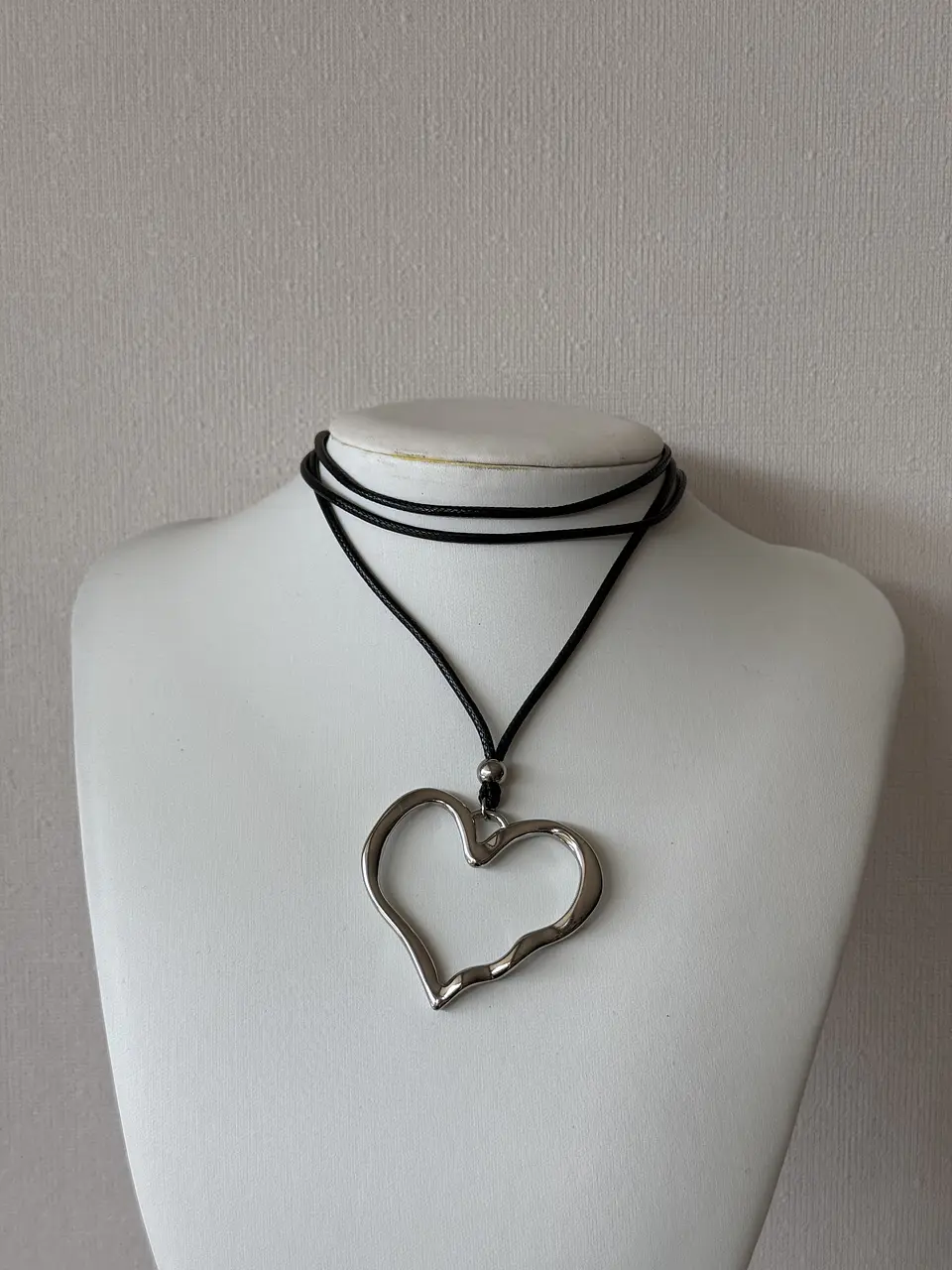 Cuerito Corazon Plateado 1