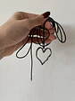Cuerito Corazon Plateado - Miniatura 3