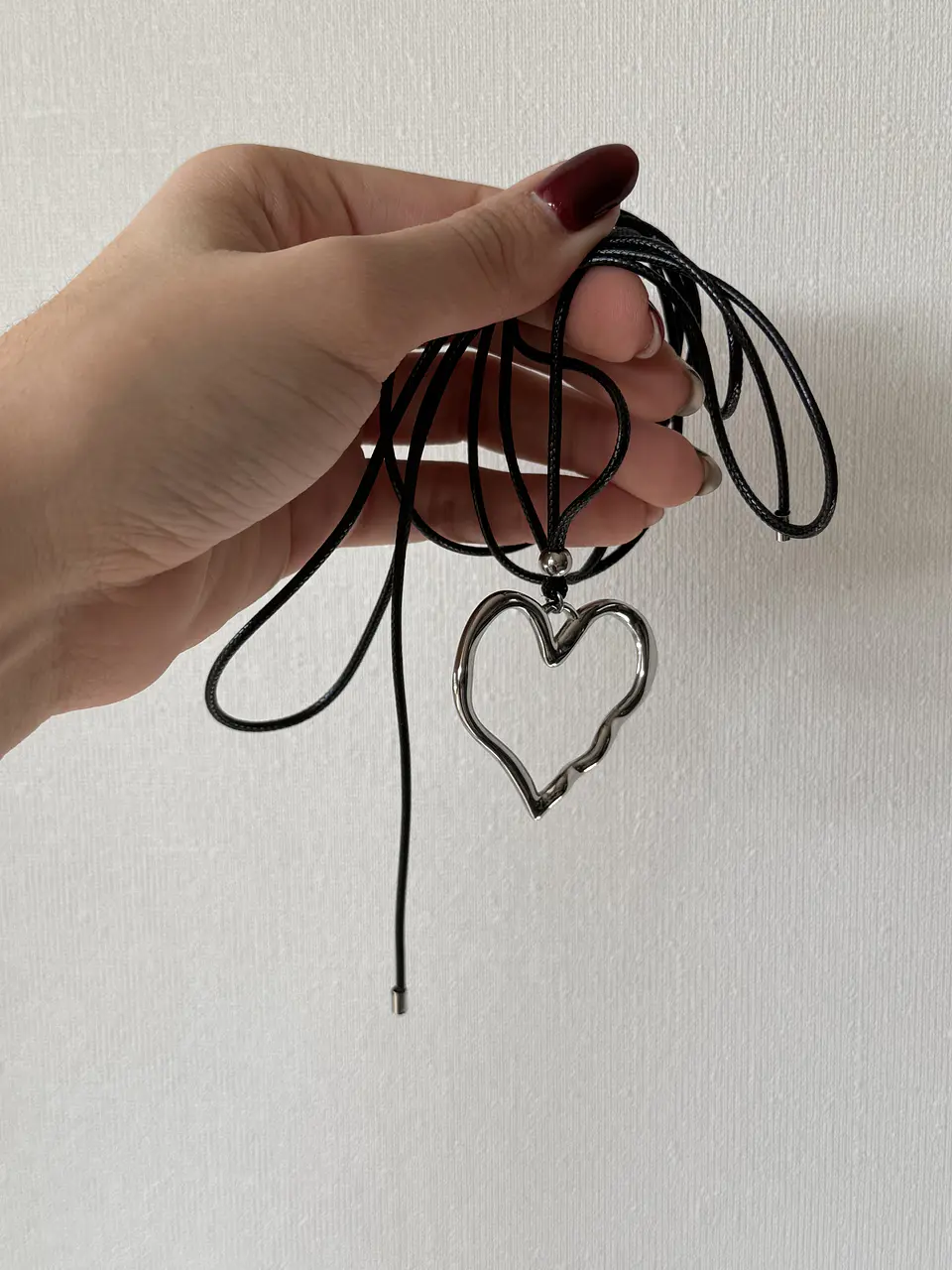 Cuerito Corazon Plateado 3