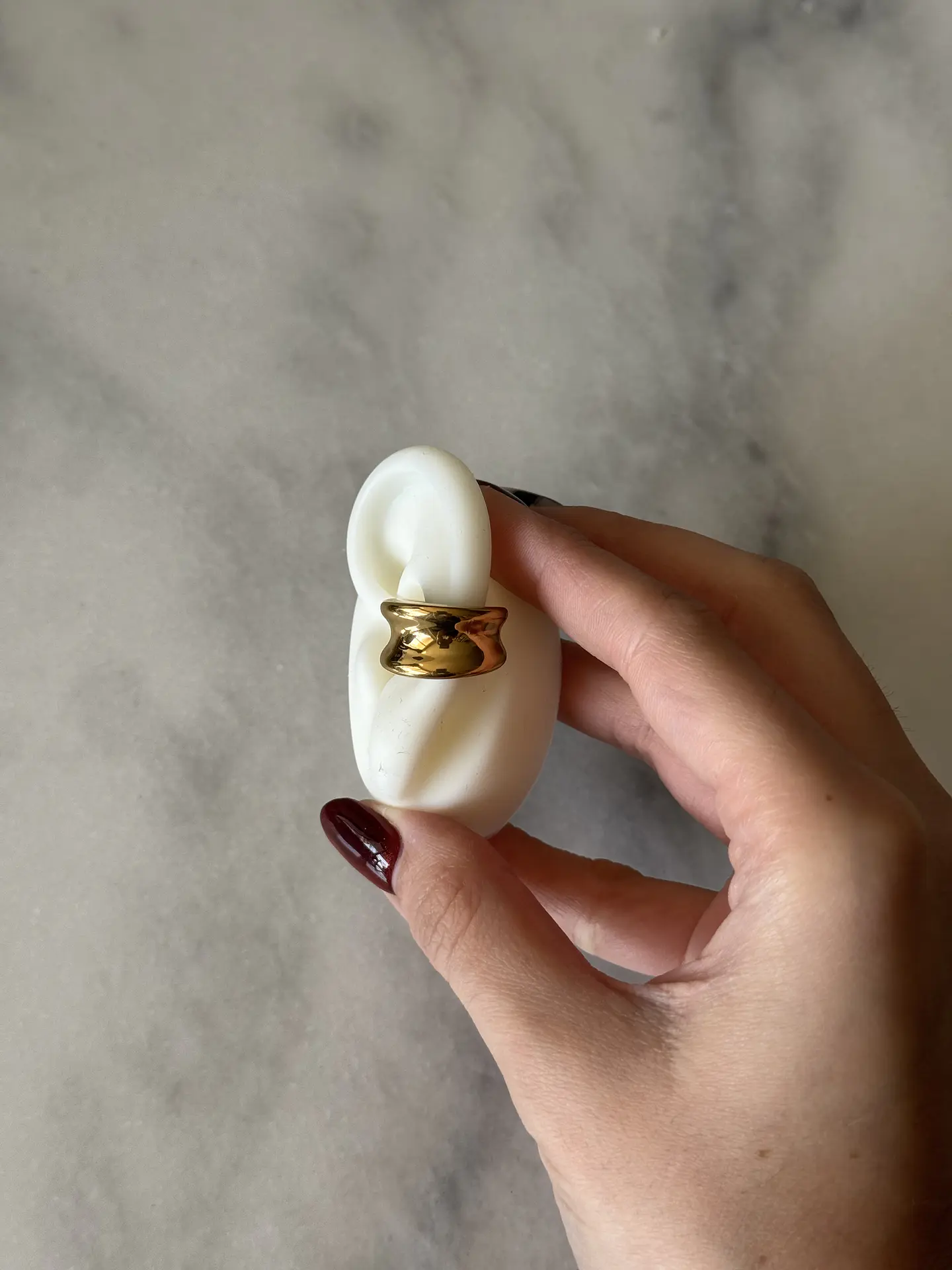 Earcuff Glam Dorado 2