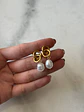 Aros Doble Perlas - Miniatura 1