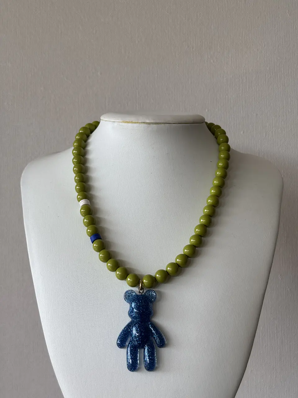 Collar Osito Azul 1