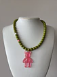 Collar Osito Rosado - Miniatura 1