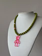 Collar Osito Rosado - Miniatura 2