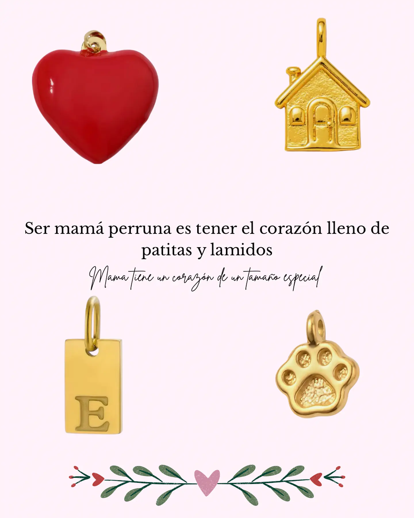 Collar Mama - Una historia cercana al corazon (4 DIJES) 5