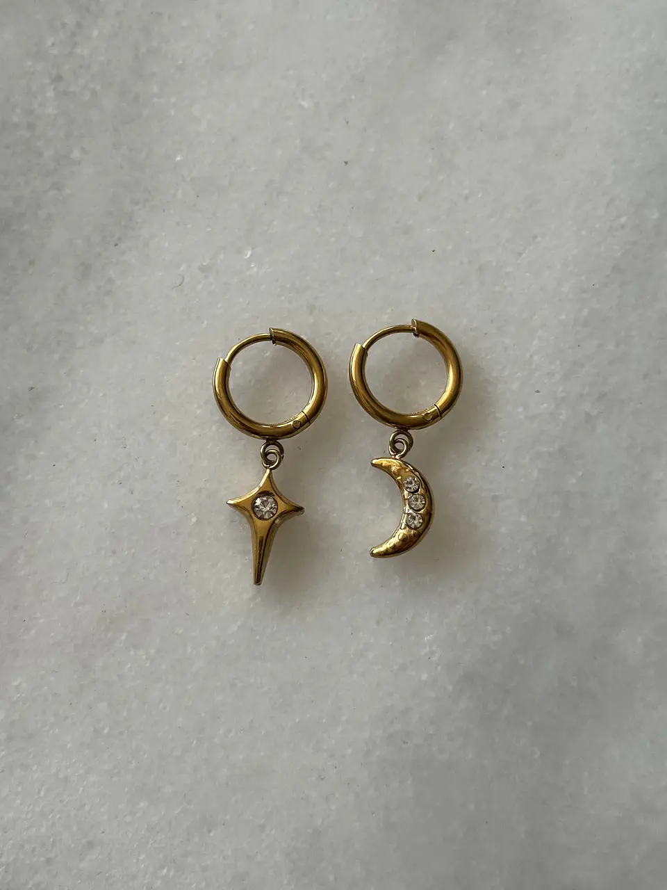 Argollas Estrella y Luna 1