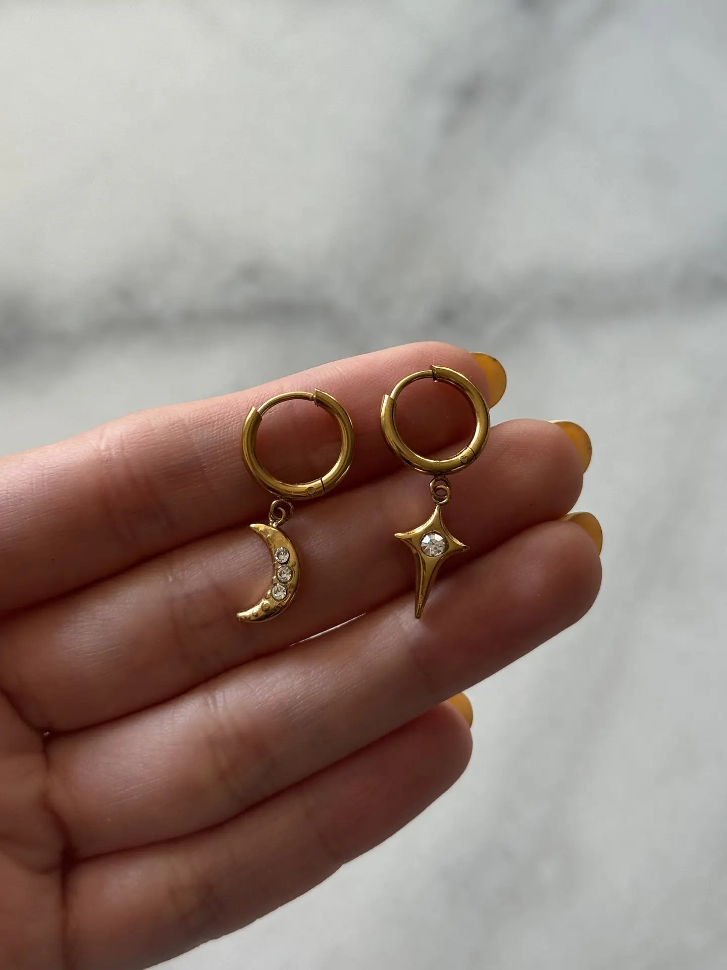 Argollas Estrella y Luna 2