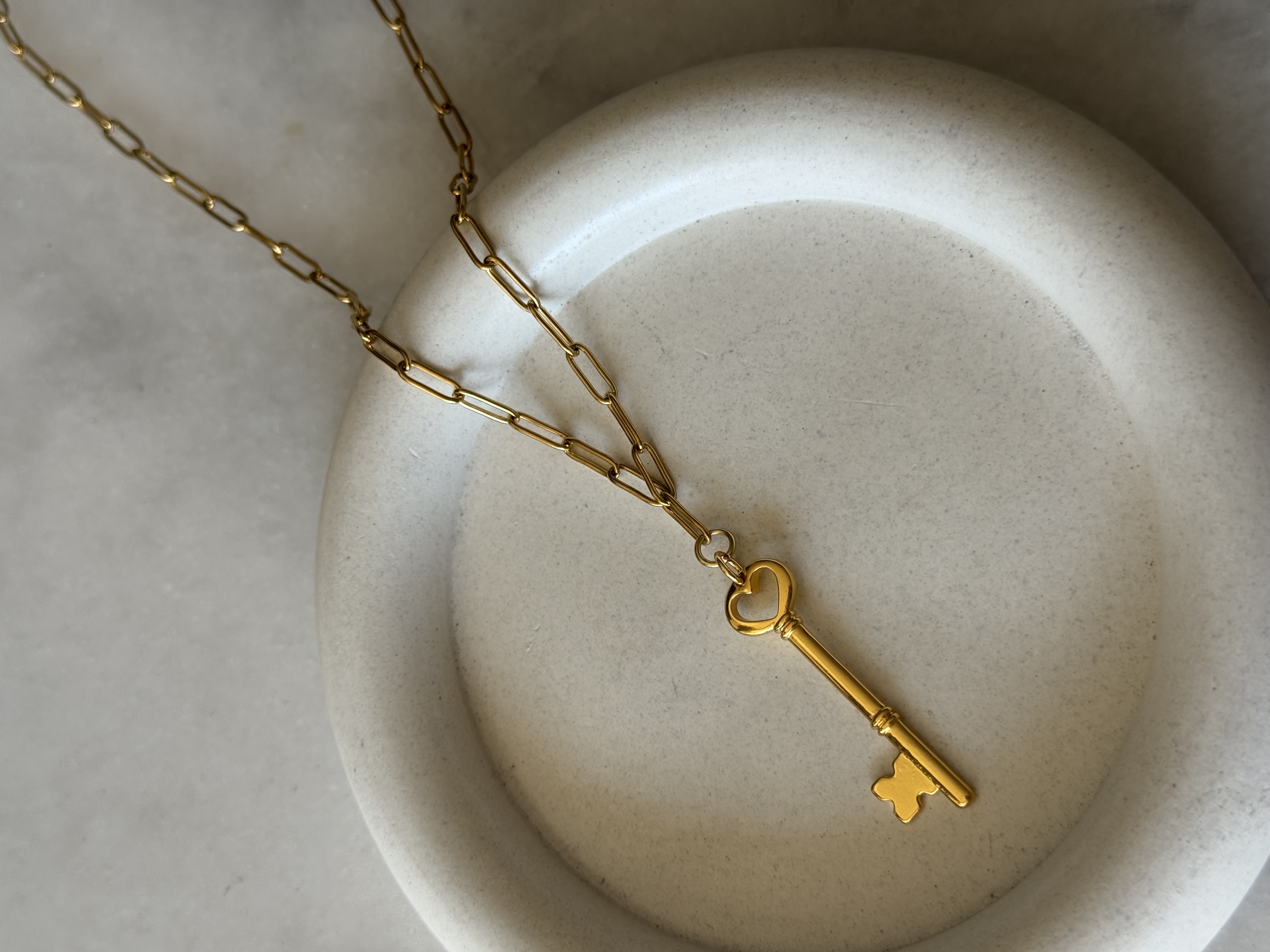 Collar Llave Corazon
