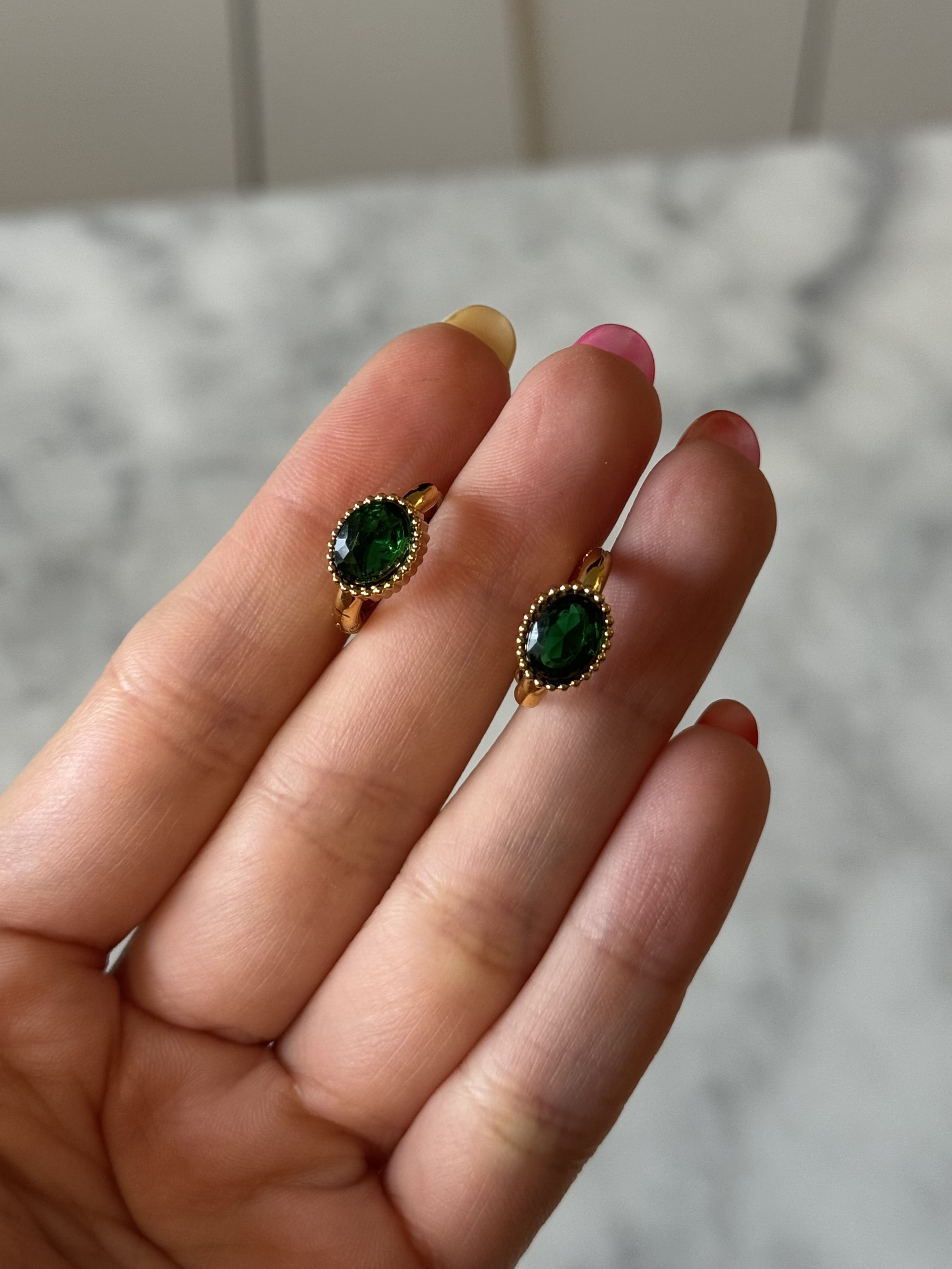 Argollas Esmeralda
