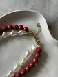 Collar Doble Rojo - Miniatura 3