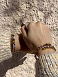 Brazalete Cristales Ajustable - Plateada - Miniatura 2