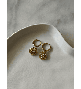 Argollas Conchitas Cristales