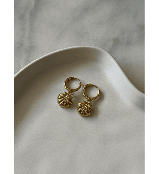 Argollas Conchitas Cristales