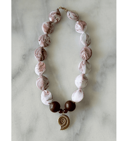 Collar Marmoleado