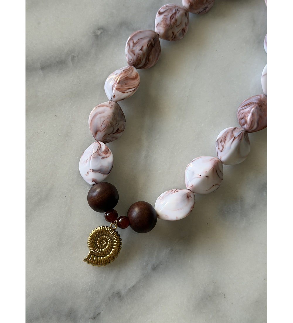 Collar Marmoleado