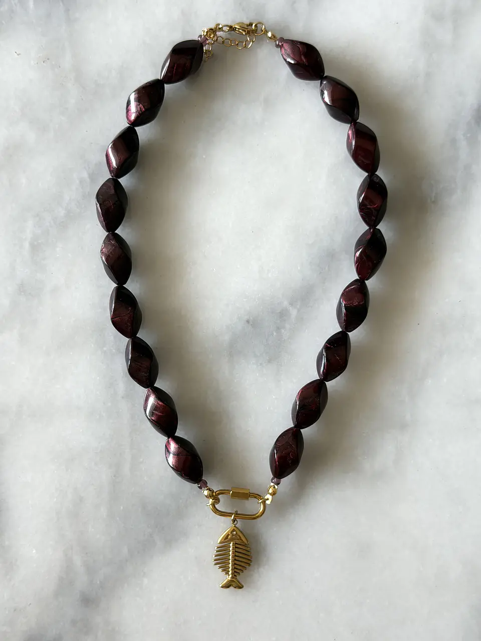 Collar Lauren Vino 1