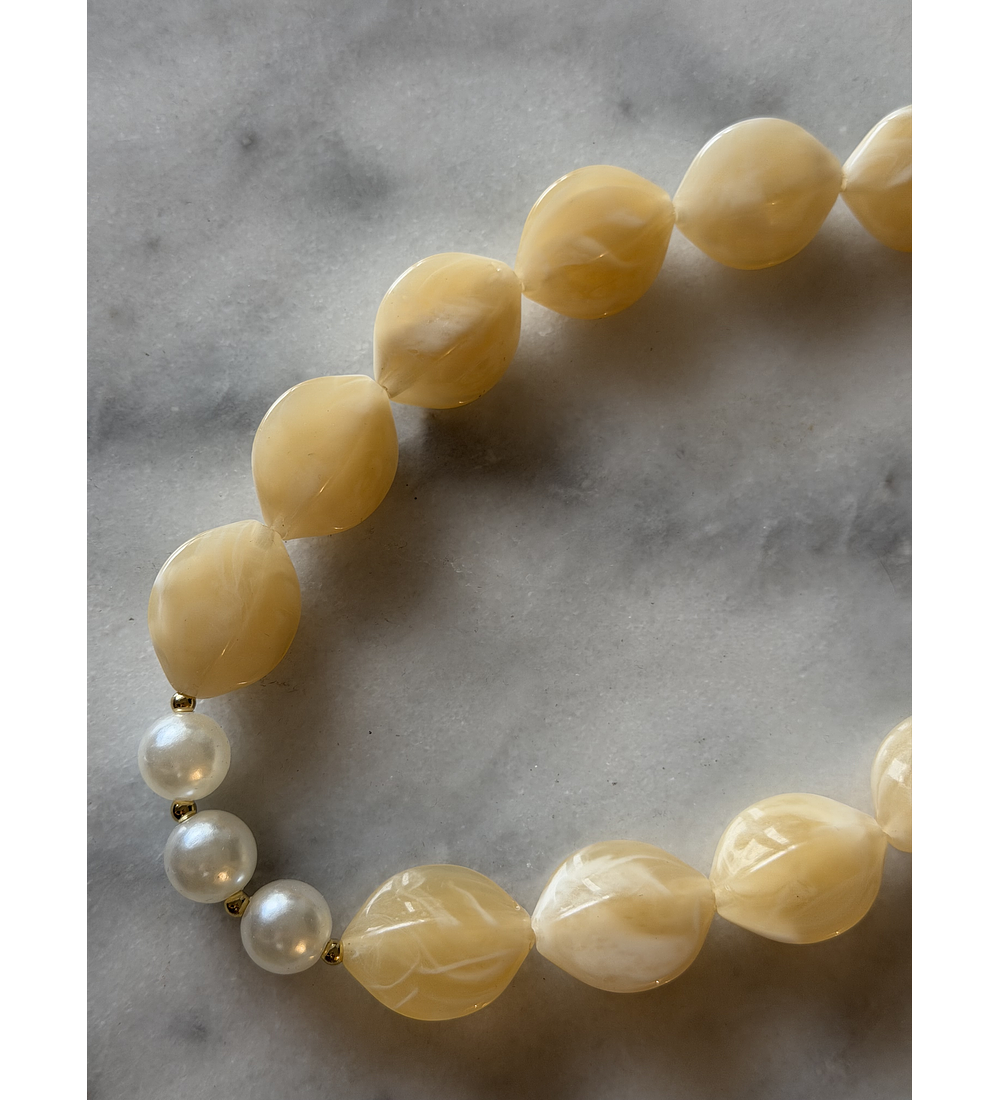 Collar Cielo Amarillo