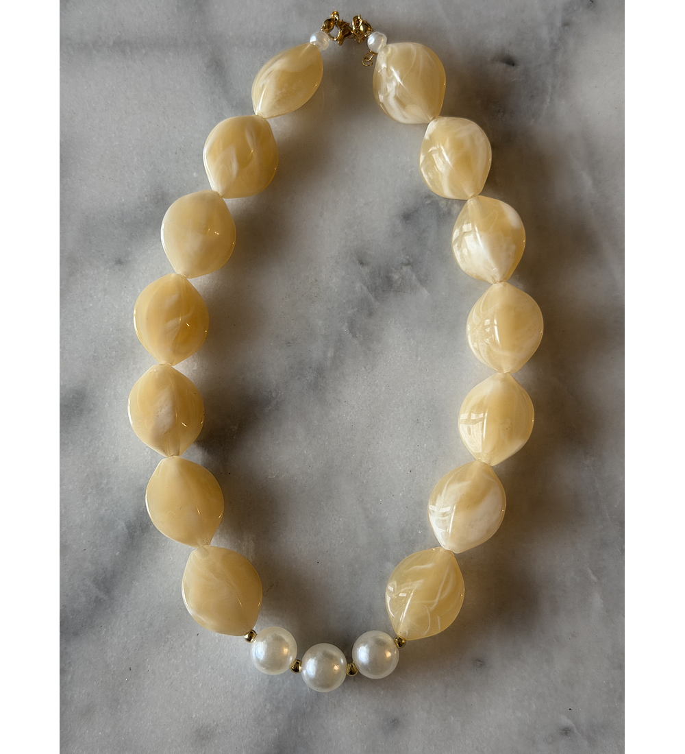 Collar Cielo Amarillo