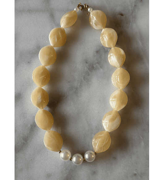 Collar Cielo Amarillo