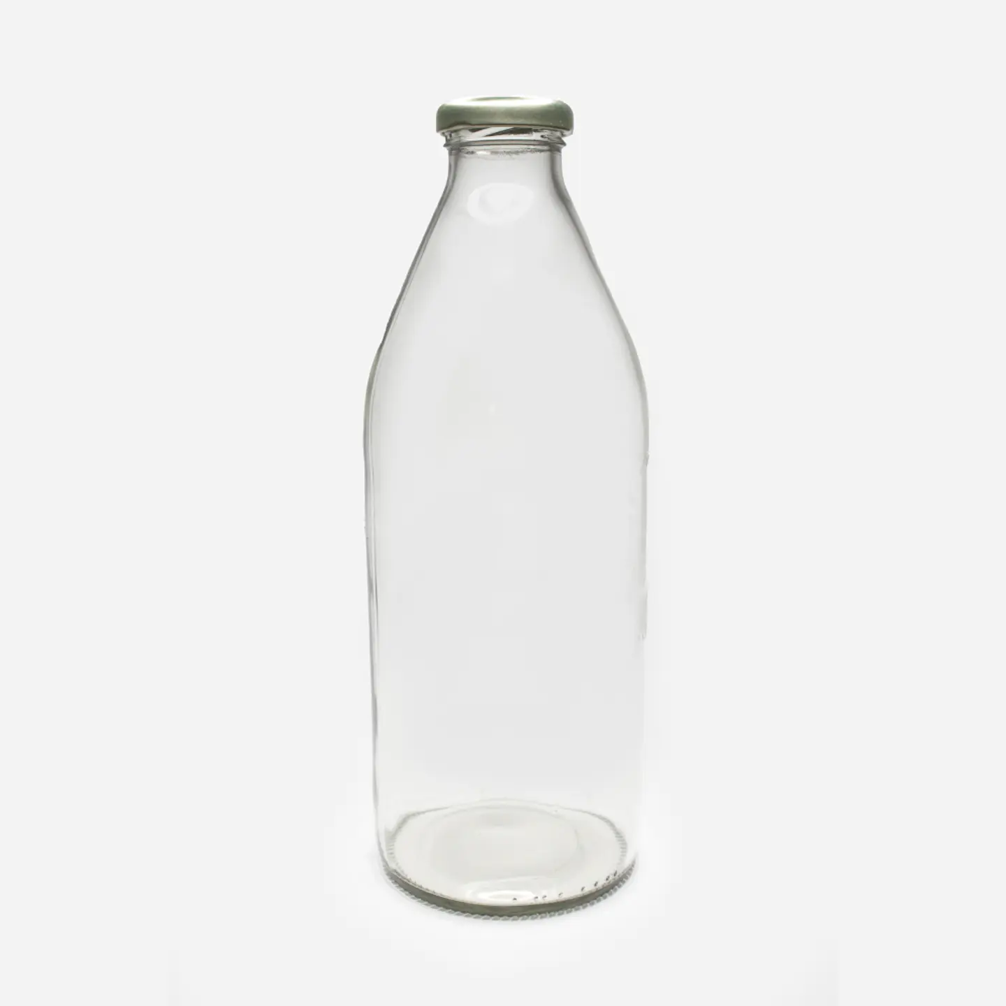 Botella Lechera 1000ml 1 litro con Tapas Incluidas 1
