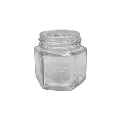 Frasco Conservero Hexagonal 60cc