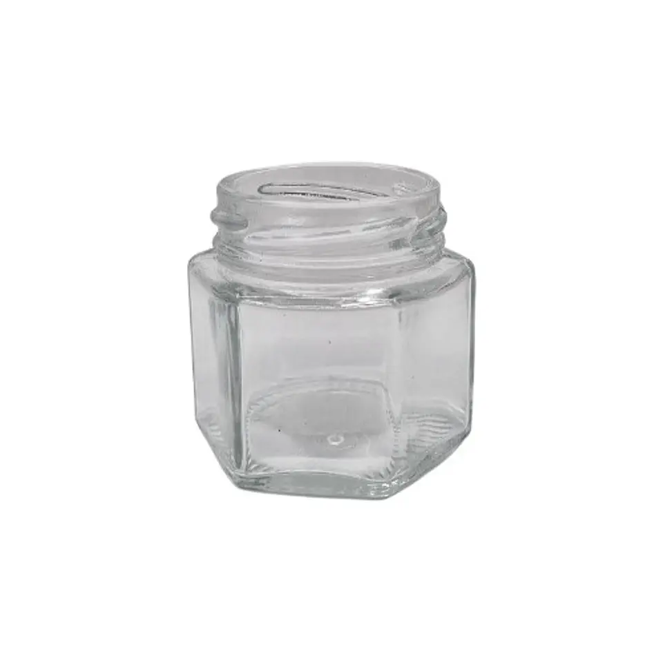 Frasco Conservero Hexagonal 60cc 1