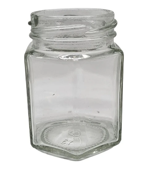 Frasco Conservero Hexagonal 85cc / Ml Pack 53 Unidades