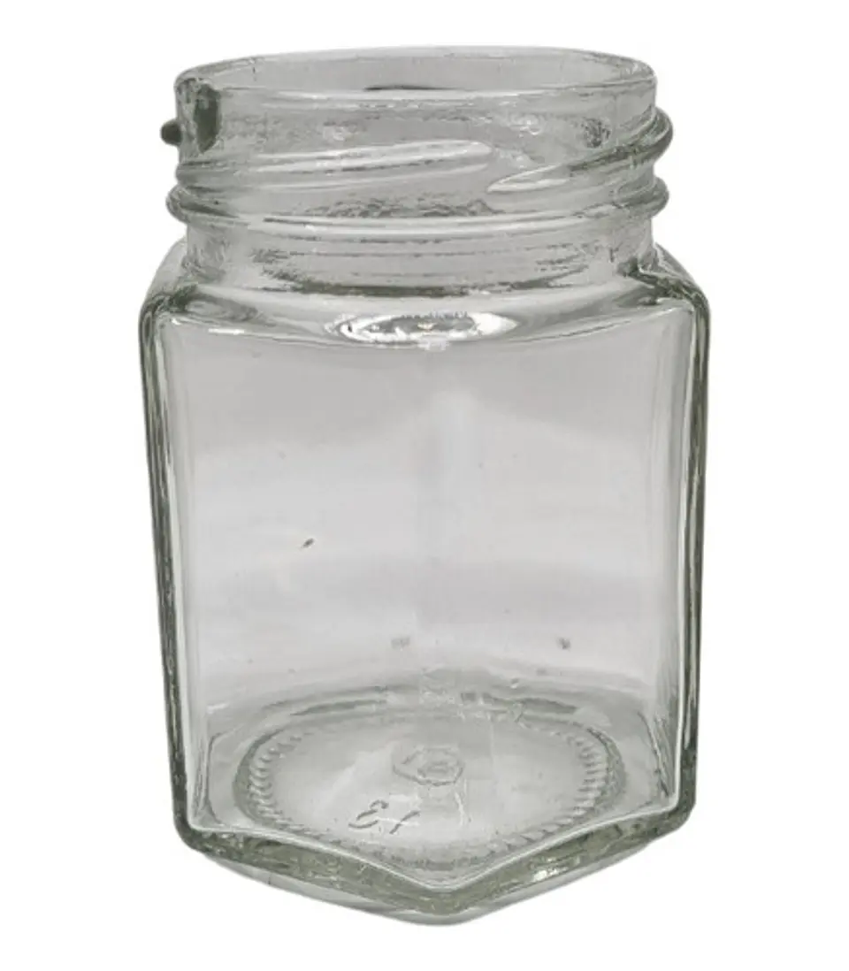 Frasco Conservero Hexagonal 85cc / Ml Pack 53 Unidades 1