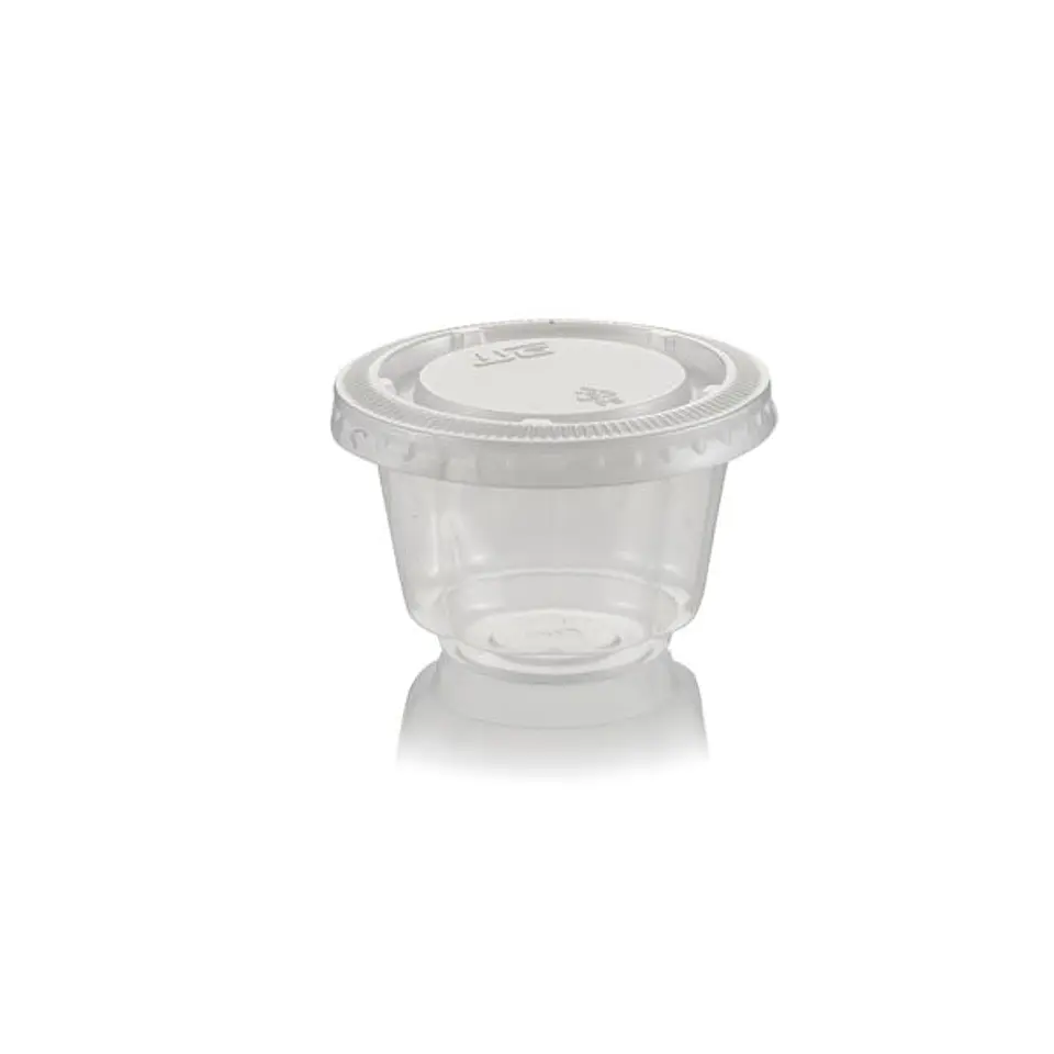ENVASE GELATINERO C/TAPA 2-4 OZ / 1000 Unid 1