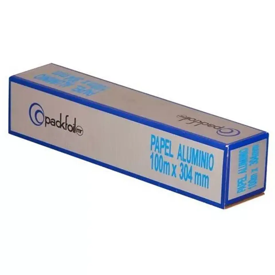 Papel Aluminio 100 Metros (caja Con Corte) 2