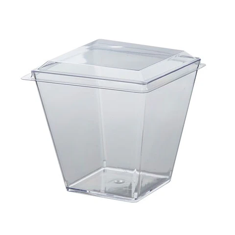 Vaso Pote acrílico repostería 8 OZ - 240 ML 
